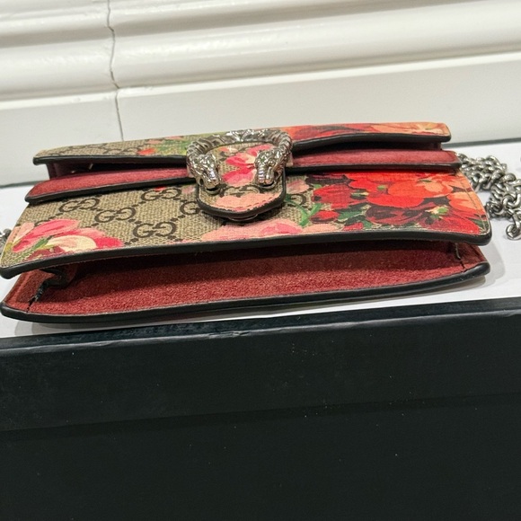 GUCCI Blooms Dionysus small crossbody with key Cles inside. In pristine cond. - Picture 3 of 6